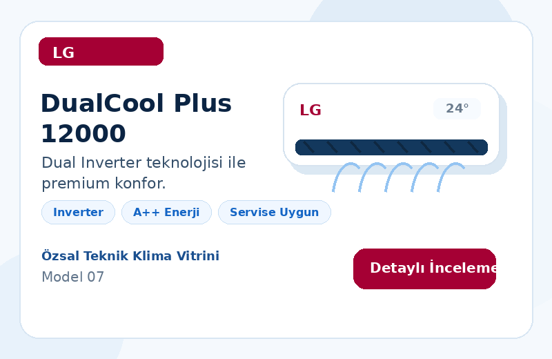 LG DualCool Plus 12000
