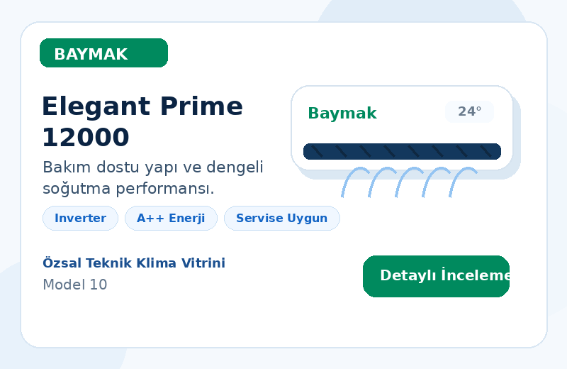 Baymak Elegant Prime 12000