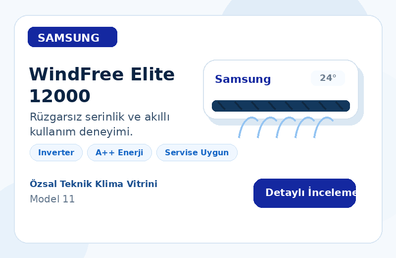 Samsung WindFree Elite 12000