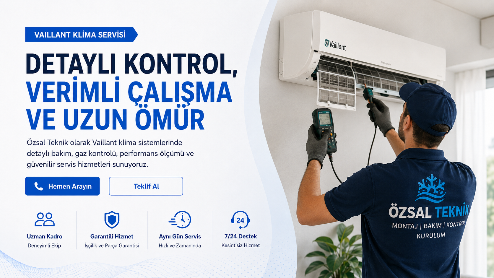 Vaillant Klima Servisi