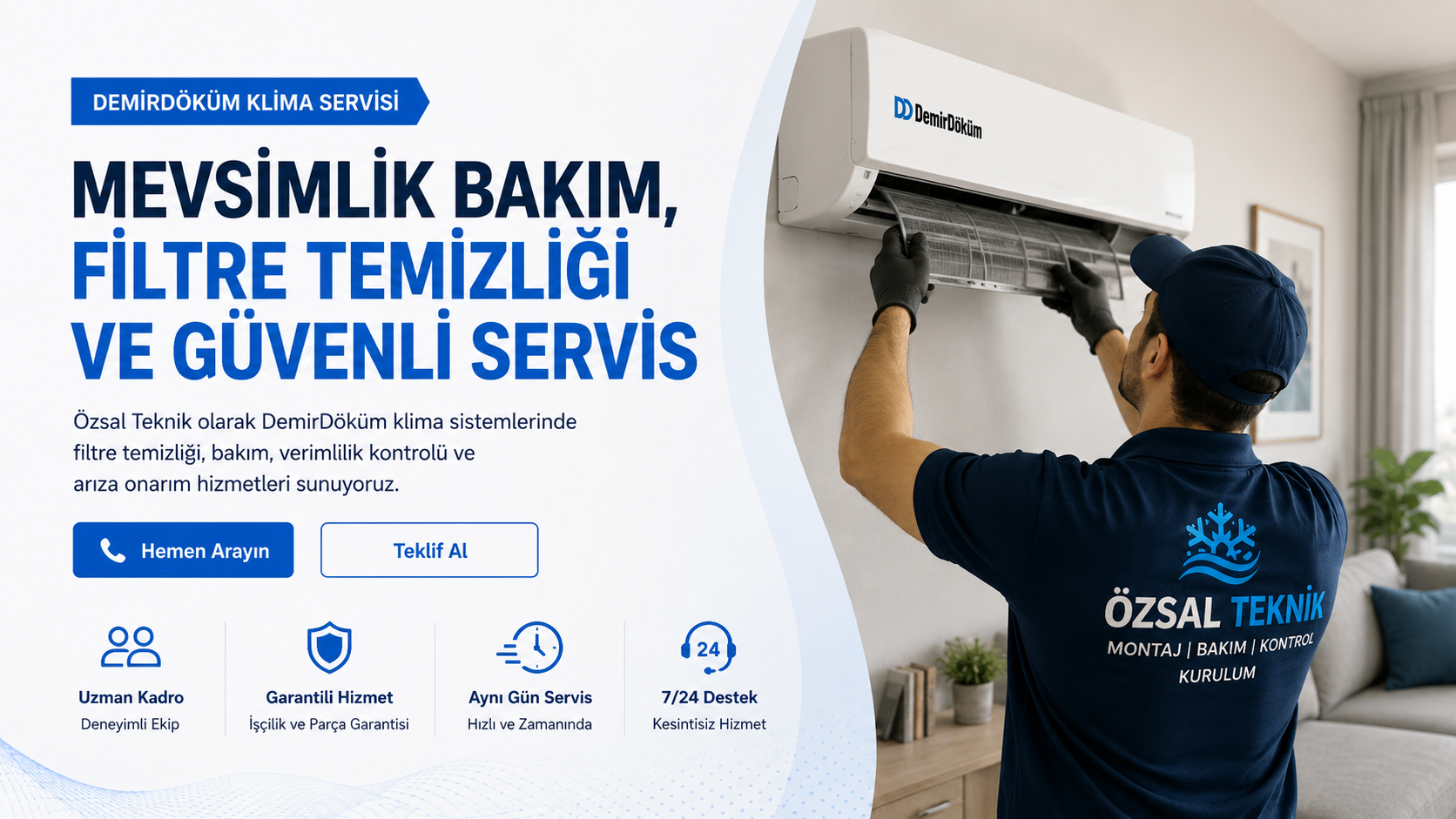 DemirDöküm Klima Servisi